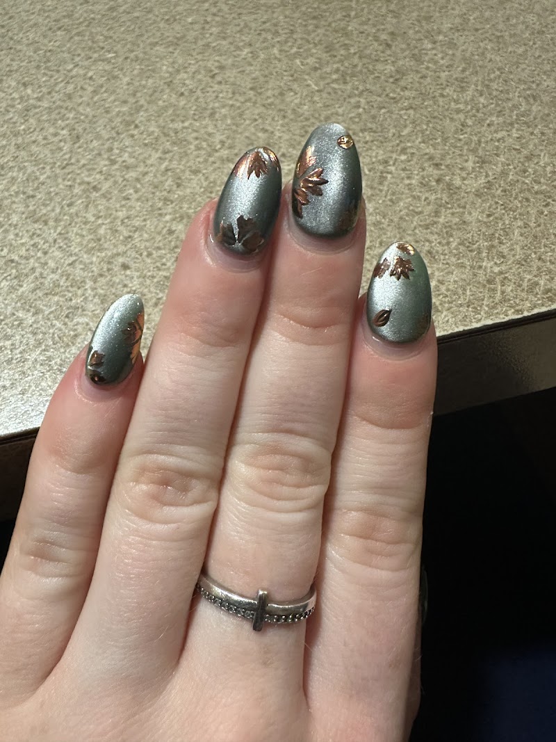 Stunning nail design by Ann